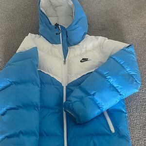 Nike Storm-FIT White and Blue Jacket